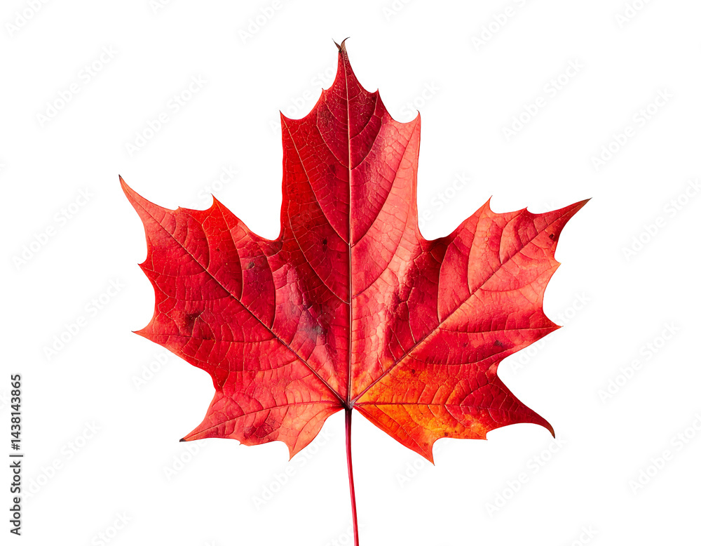 Vibrant Maple Leaf Against Black: A Crimson Jewel of Autumn's Embrace Vibrant Maple Leaf Against Black: A Crimson Jewel of Autumn's Embrace
