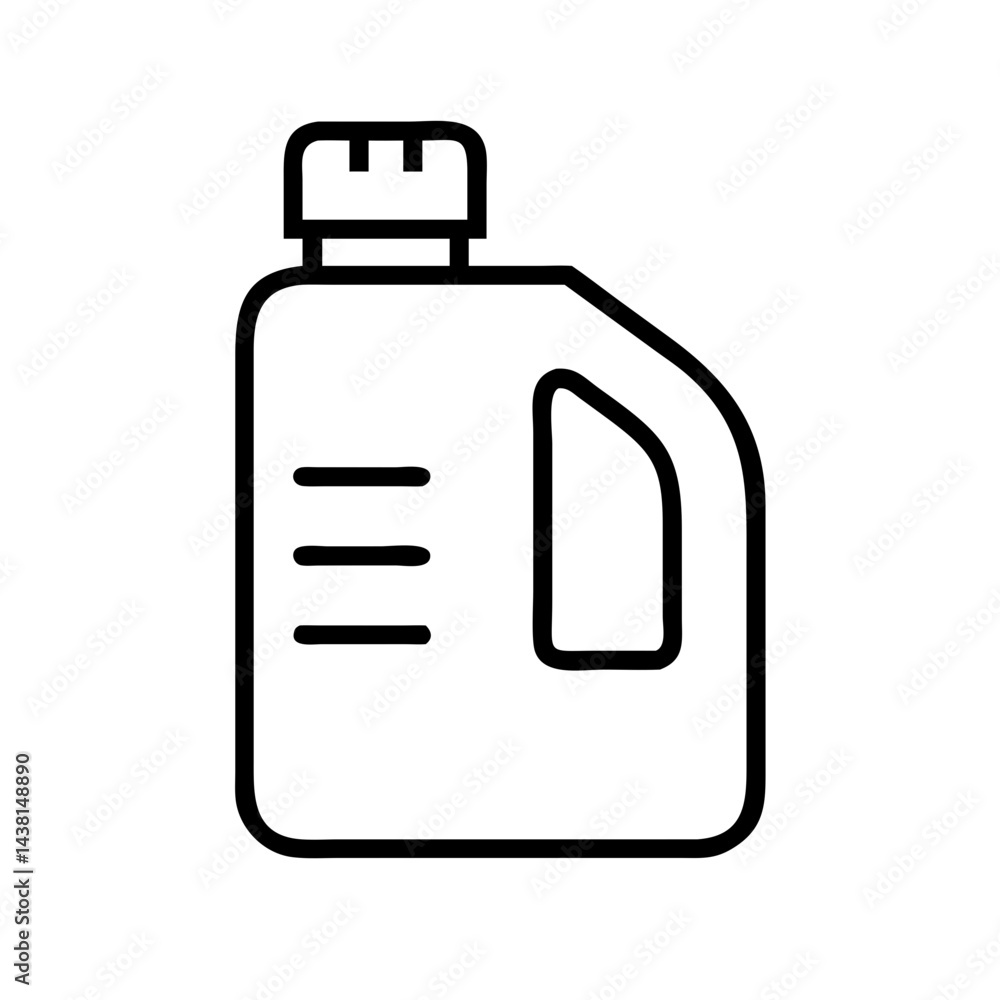 floor cleaner bottle icon vector illustration floor cleaner bottle icon vector illustration