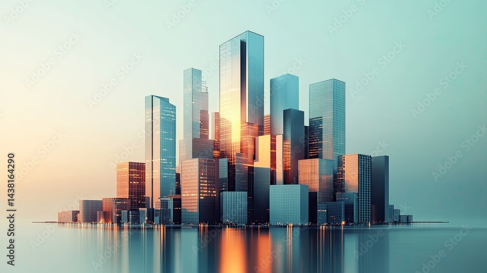 Fototapeta premium Architecture logo with sleek geometric designs and symbolic building elements for professional branding and business themes