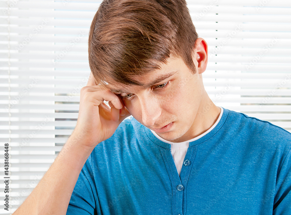 Sad Young Man
