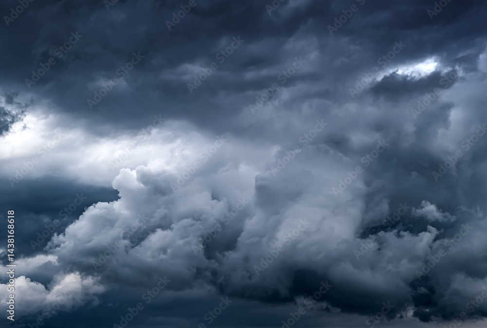 Dramatic Storm Clouds Background