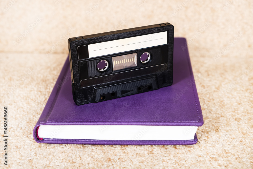 Book with a Tape Cassette