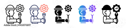 Workflow Optimization multiple icon