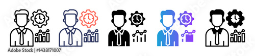 Business Efficiency multiple icon