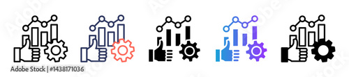 Operational Excellence multiple icon