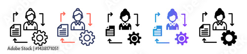 Project Management multiple icon