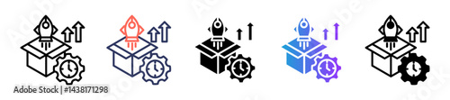 Productivity Boost multiple icon