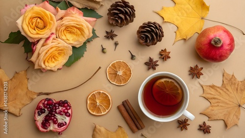 Wallpaper Mural coffee and sweets Torontodigital.ca