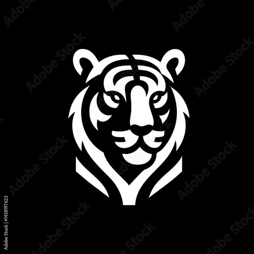 Malayan Tiger Symbol Icon Logo