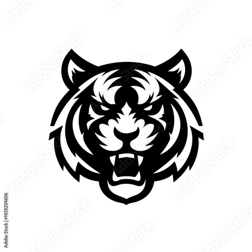 Malayan Tiger Symbol Icon Logo