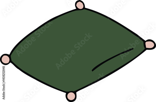 Pillow Icon Silhouette