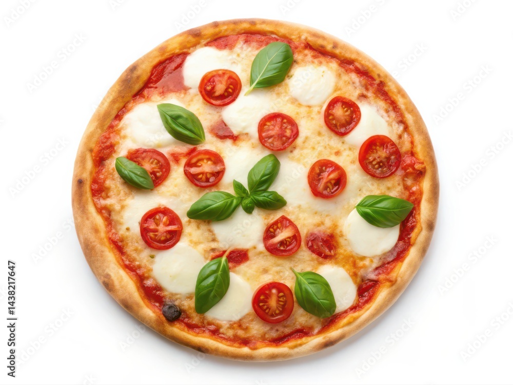 Italian food, A delicious pizza topped with fresh mozzarella, tomatoes, and basil, showcasing a classic Italian dish. Italian food, A delicious pizza topped with fresh mozzarella, tomatoes, and basil, showcasing a classic Italian dish.