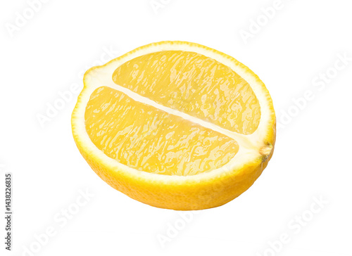 lemon isolated on white
