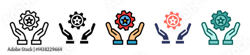 Experts multiple icon