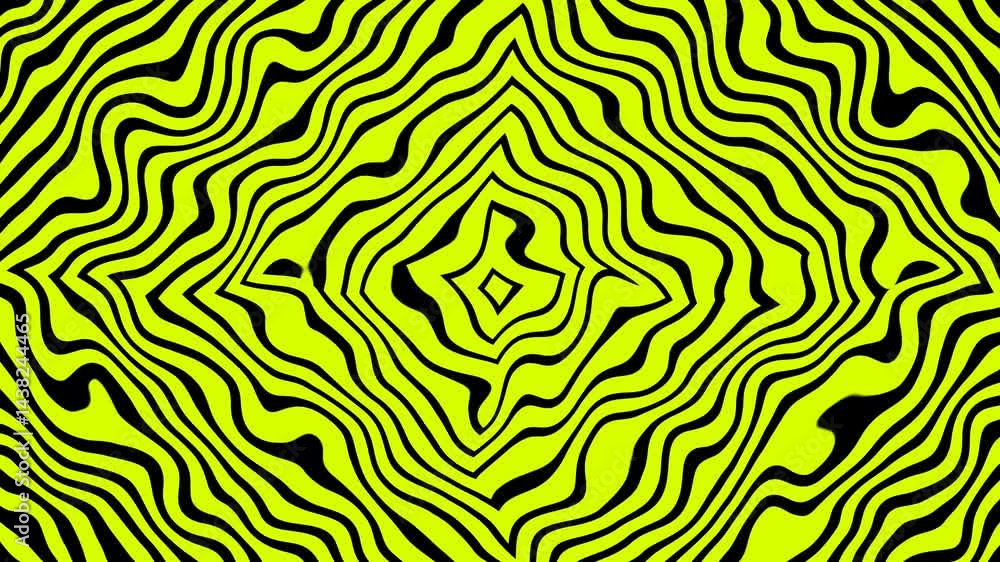 Vibrant neon yellow and black wavy pattern, creating a striking and dynamic visual effect, ideal for modern and bold designs Vibrant neon yellow and black wavy pattern, creating a striking and dynamic visual effect, ideal for modern and bold designs