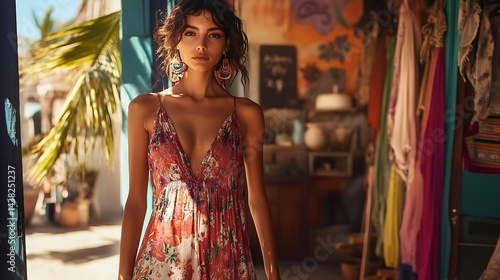 pre-owned floral dress