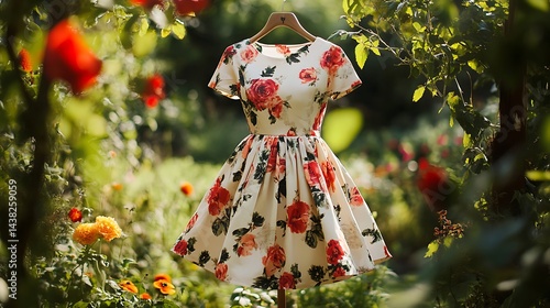 pre-owned floral dress