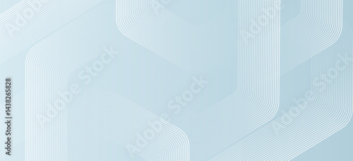Modern medical or health care scientific abstract background with hexagons. Geometric stripe line art design for poster, brochure, cover, banner, header, website, presentation template