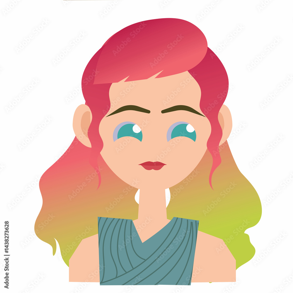 VECTOR AVATAR CHARACTER SWETTY VECTOR AVATAR CHARACTER SWETTY