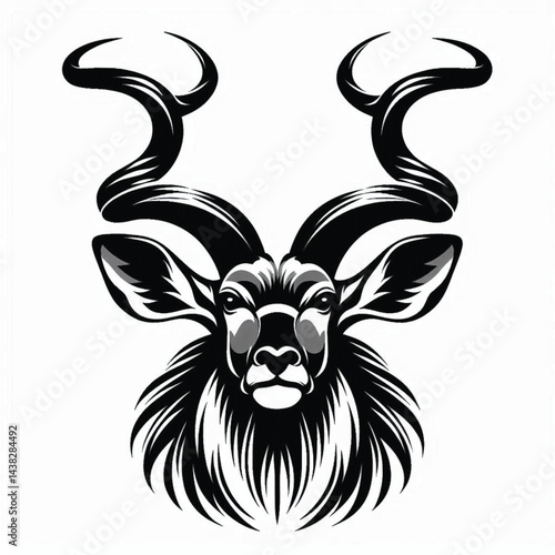 animals exclusive Contour Drawing, Silhouette,Stencil,vector art