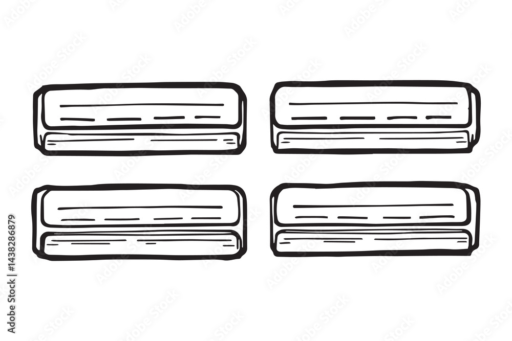 Squeegee line art Squeegee line art