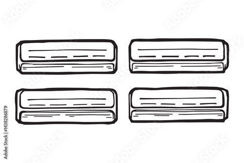Squeegee line art