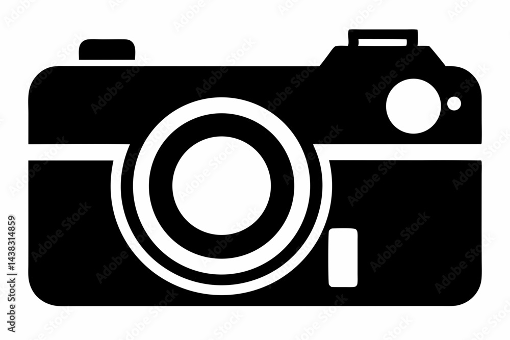 Camera Silhouette vector illustration Camera Silhouette vector illustration