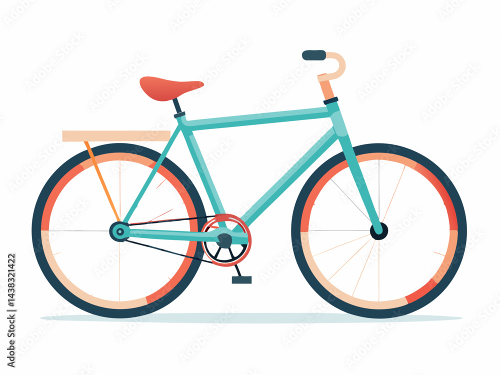 Fototapeta premium modern urban bicycle