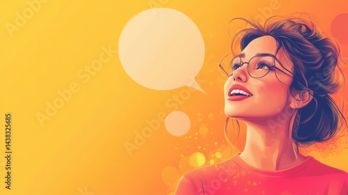 Pop art girl megaphone wow sale vector fun
