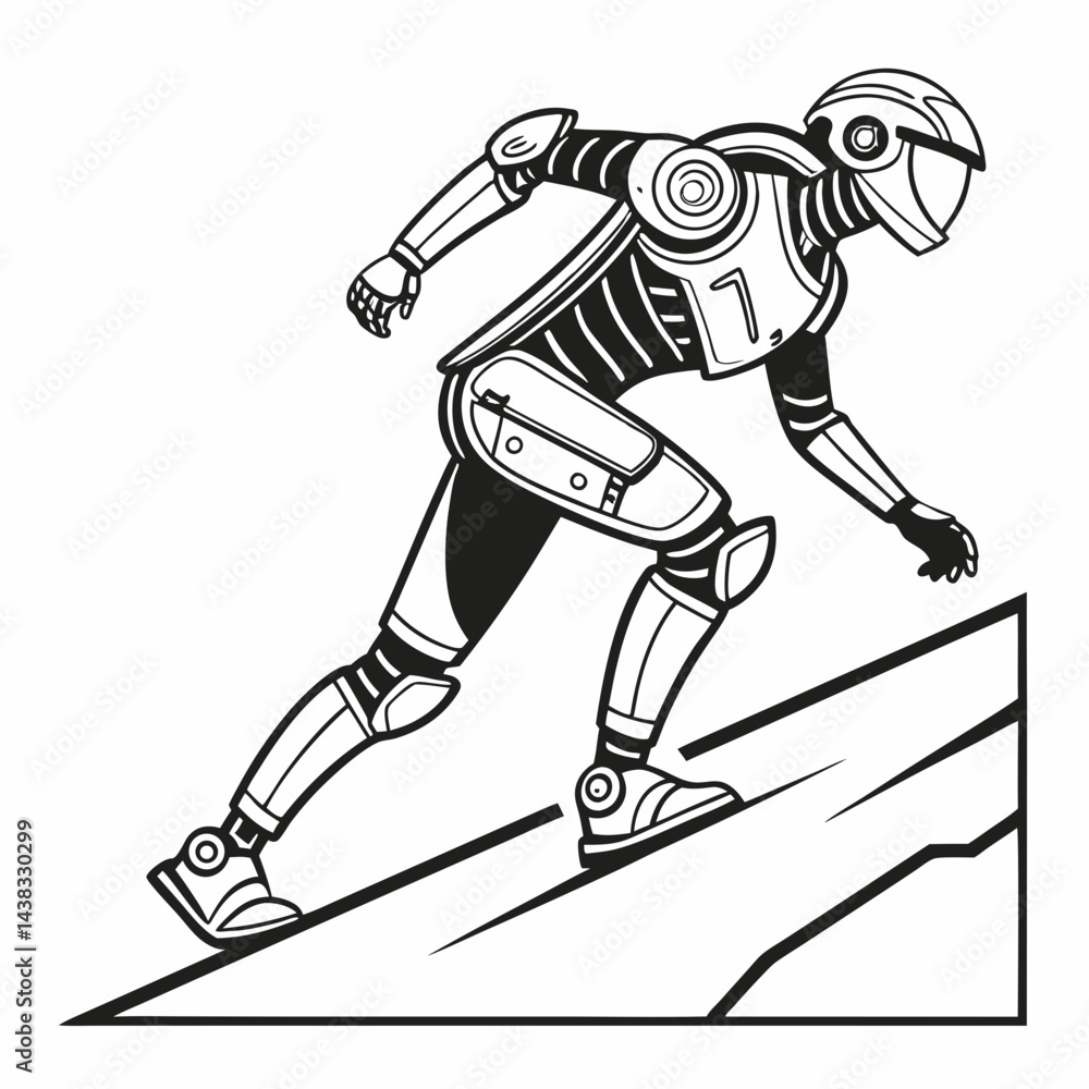 Obraz premium ice hockey player