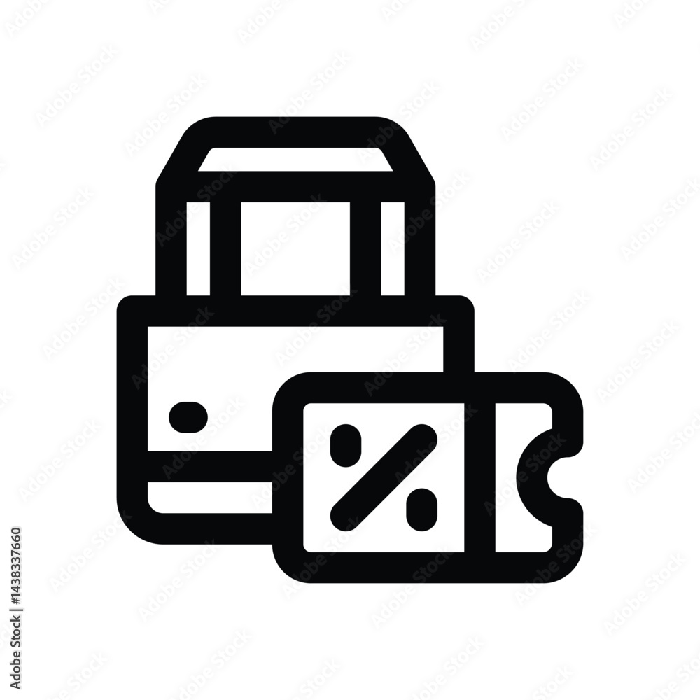 paper bag line icon. Clean and minimalist vector icon for websites, mobile apps, presentations, and logos. Fully scalable and customizable for any project. paper bag line icon. Clean and minimalist vector icon for websites, mobile apps, presentations, and logos. Fully scalable and customizable for any project.