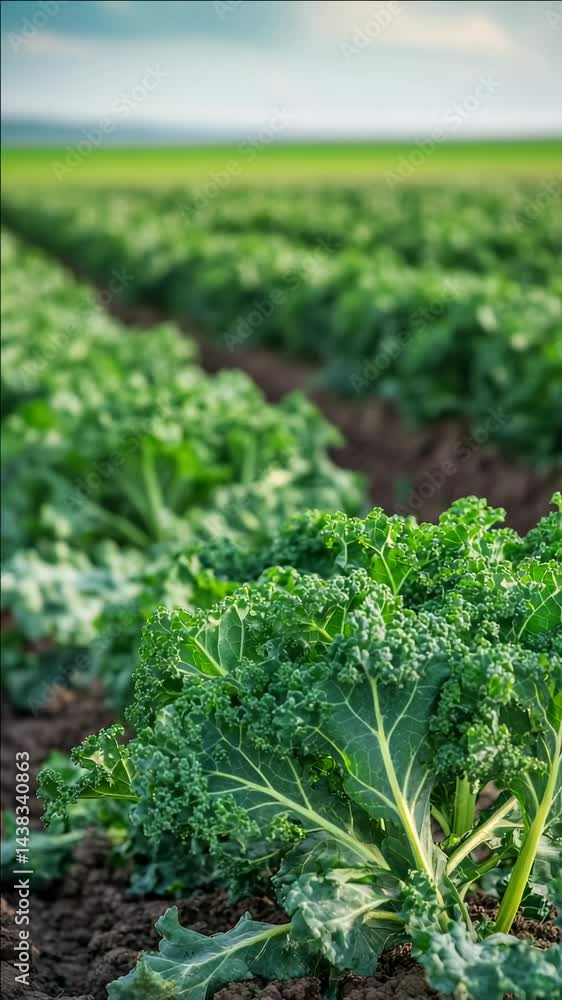 custom made wallpaper toronto digitalVegetable crops growing in rows, green and healthy.