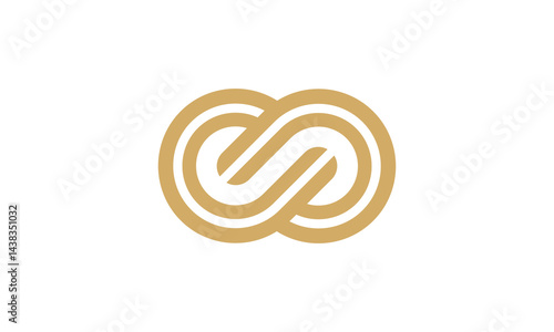infinity line vector logo