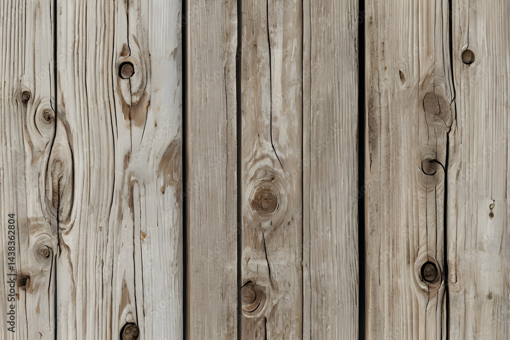 Naklejka premium texture of vertical whitewashed wooden planks