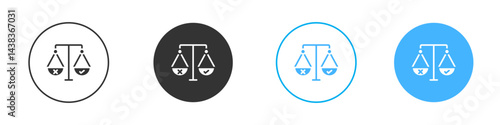 Ethics icon simple flat vector icon pack