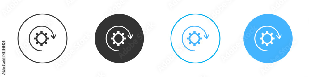 Operation icon simple flat vector icon pack Operation icon simple flat vector icon pack