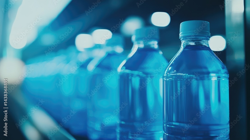 Close-up of a Laboratory Vial with Blue Liquid Close-up of a Laboratory Vial with Blue Liquid