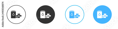 Commodity icon simple flat vector icon pack