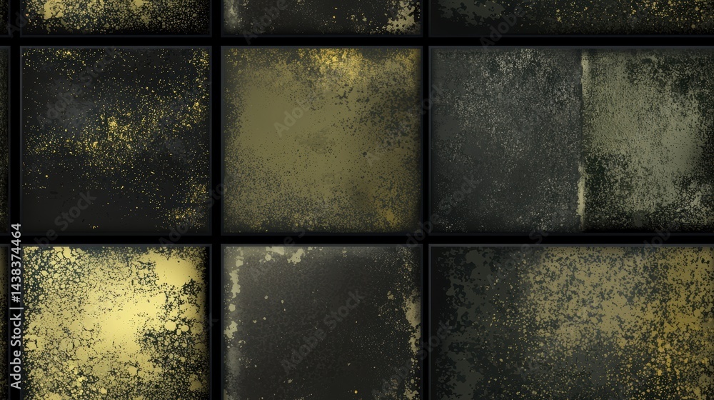 Naklejka premium Textured abstract design with dark tones.