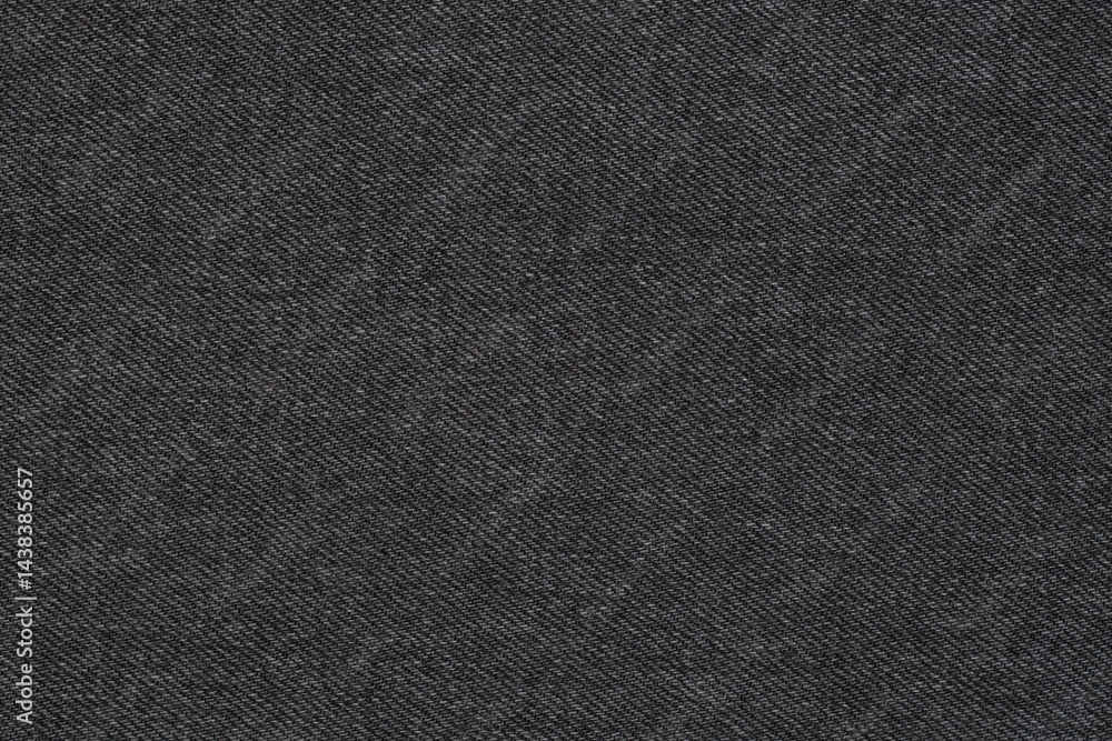 Fototapeta premium The denim is black. Denim background.