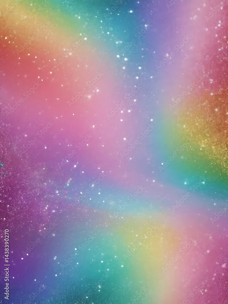 Fototapeta premium Colorful Water Droplets, Rainbow Texture, Sparkling Background, Creative Art, Abstract ai