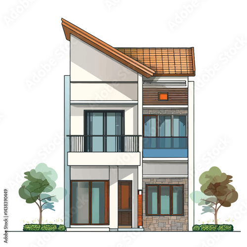 house, home, architecture, building, roof, estate, 3d, construction, door, real, model, residential, illustration, real estate, sale, cottage, window, vector, family, exterior, small, business, proper