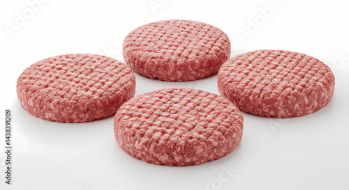 Juicy PlantBased Burger Patties Delicious Vegan Meat Alternatives isolated on transparent background