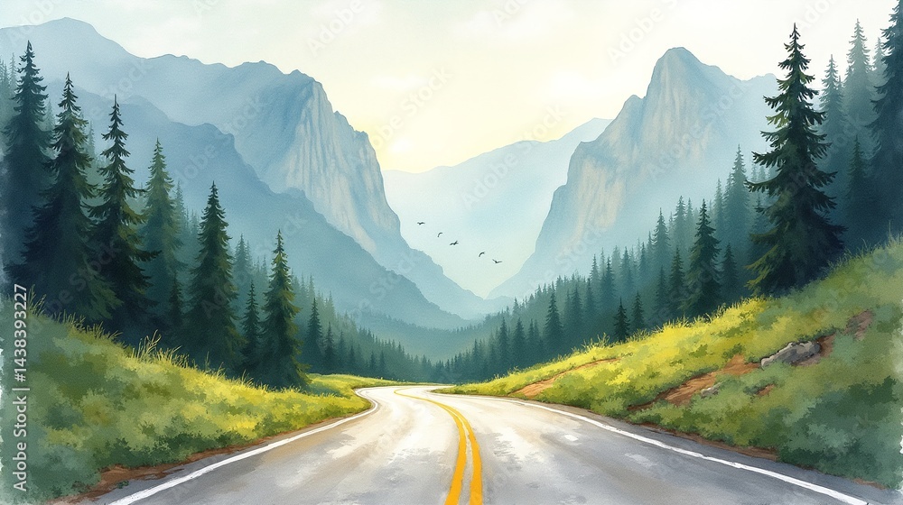 Mountainous Majesty: A Road Trip Odyssey Mountainous Majesty: A Road Trip Odyssey