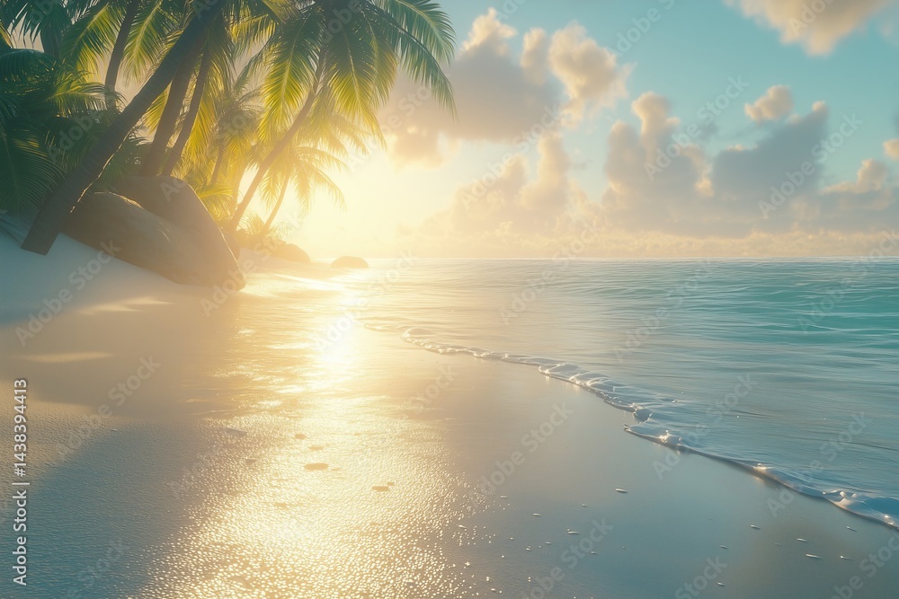 Tropical beach paradise