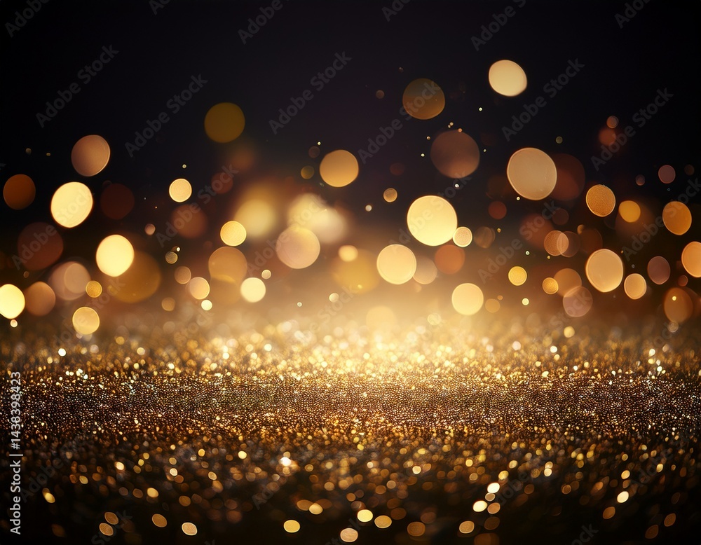 golden glitter bokeh sparkles lights dark abstract overlay background golden glitter bokeh sparkles lights dark abstract overlay background