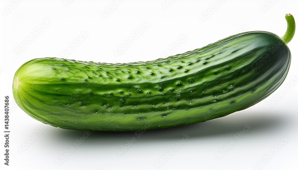 fresh green cucumber isolated on white white background fresh green cucumber isolated on white white background