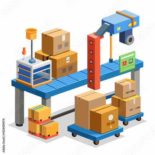 Automated Box Packing Equipment