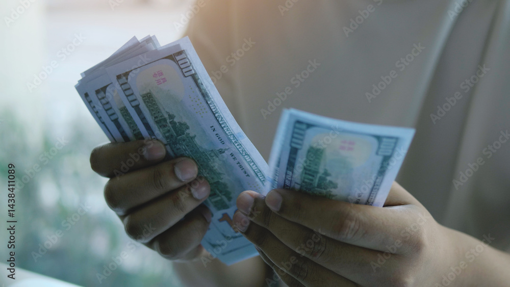 Dollar Currency Financial Planning and Financial Investment Income from Working to Earn Money