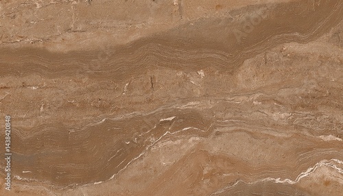brown travertine natural premium italian marble travertino terrazzo marbel background generative ai
